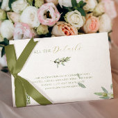 Modern Toscane Olijfbladeren Branch-DETAILS KAART