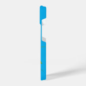 Modern Toucan Art with Plants Turquoise Phone Case iPhone Hoesje (Linkerkant)