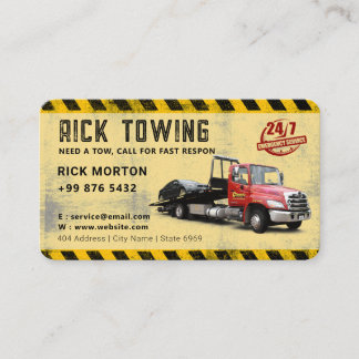 Modern Towing Service | Geel Visitekaartje