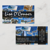 Modern Travel Agent Company Visitekaartje (Voorkant / Achterkant)