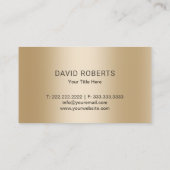 Modern Tree Care & Landscaping Service Donkergrijs Visitekaartje (Achterkant)