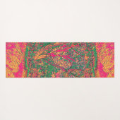 Modern Tree of Life Abstracte Kunst Kalmerende Kal Yogamat (Achterkant (horizontaal))