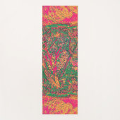 Modern Tree of Life Abstracte Kunst Kalmerende Kal Yogamat (Voorkant)