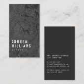 Modern Tree Rings advocaat, advocaat Visitekaartje (Voorkant / Achterkant)