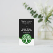 Modern Tree Trimmer Landscaping Visitekaartjes (Staand voorkant)