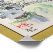 Modern Treetop City Poster (Hoek)