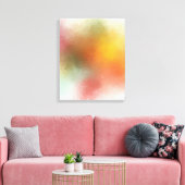 Modern Trendy Abstract Art Blue Red Yellow Paars Canvas Afdruk (Insitu (Woonkamer))