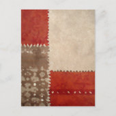 Modern Trendy Abstract Briefkaart (Voorkant)