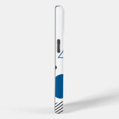 Modern Trendy Abstract Geometric Art Monogram Case-Mate iPhone Case (Achterkant / Rechts)