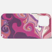 Modern Trendy Abstract Gepersonaliseerd Naamplezie Case-Mate iPhone Case (Achterkant (horizontaal))