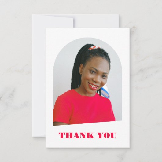 Modern Trendy Arch Pink Script Afstuderen (Voorkant)