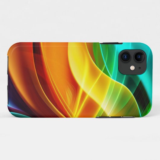MODERN TRENDY ARTISTIEK PSYCHEDELISCH PATROON Case-Mate iPhone CASE (Achterkant (horizontaal))