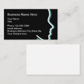 Modern Trendy Beauty Mental Health Visitekaartje (Voorkant / Achterkant)