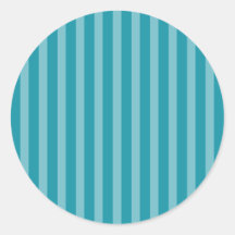 Modern Trendy Blauwgroen Blauw Streeppatroon