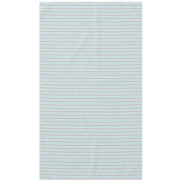 Modern Trendy Blue Gray Chevron Pattern Tafelkleed
