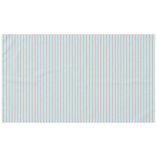 Modern Trendy Blue Gray Chevron Pattern Tafelkleed (Voorkant (Horizontaal))