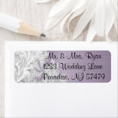 Modern Trendy Bruiloft in een Amethist Paarse Etiket (Insitu)