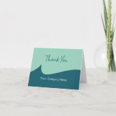 Modern Trendy Business Thank You Cards Bedankkaart (Voorkant)
