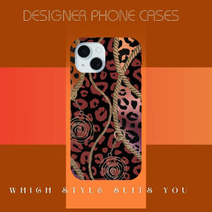 Modern Trendy iPhone 15 Case