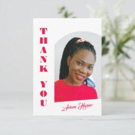 Modern trendy chique roze script Afstuderen