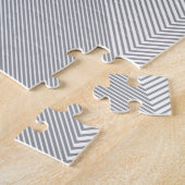 Modern, trendy, cool, eenvoudig, artistiek patroon legpuzzel (Zijkant)