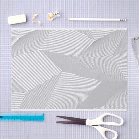 Modern, trendy, cool, eenvoudig, artistiek patroon tissuepapier (Craft)