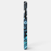 Modern Trendy Cool Retro Industrial Gears Pattern Case-Mate iPhone Case (Achterkant/links)