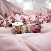 Modern Trendy Custom Photo of Logo Uw foto toevoeg Satijnen Lint