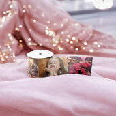 Modern Trendy Custom Photo of Logo Uw foto toevoeg Satijnen Lint