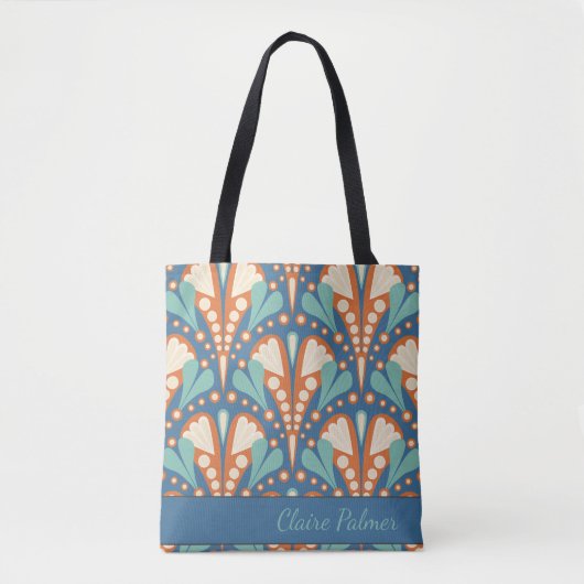 Modern, trendy design met boho stijl tote bag (Voorkant)
