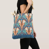 Modern, trendy design met boho stijl tote bag (Dichtbij)