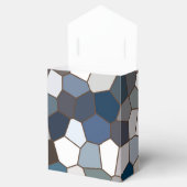 Modern Trendy Earth Toned Pattern Bedankdoosjes (Geopend)