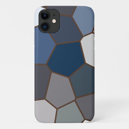 Modern Trendy Earth Toned Pattern Case-Mate iPhone Case (Achterkant)