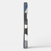 Modern Trendy Earth Toned Pattern Case-Mate iPhone Case (Achterkant / Rechts)