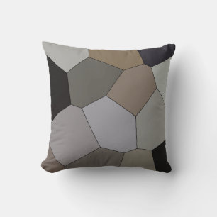 Modern Trendy Earth Toned Pattern Kussen