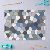 Modern Trendy Earth Toned Pattern Tissuepapier (Craft)