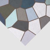 Modern Trendy Earth Toned Pattern Tissuepapier (Detail)