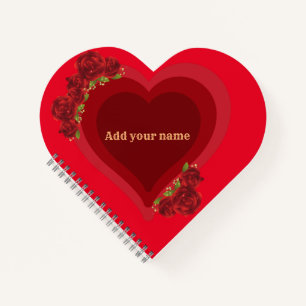 Modern Trendy Elegant Best Popular Love Notitieboek