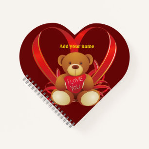 Modern Trendy Elegant Best Popular Love Notitieboek