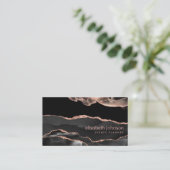 Modern Trendy Elegant Professional Makeup Artist Visitekaartje (Staand voorkant)