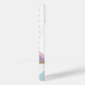 Modern Trendy Flamingo Pink Girly Name Case-Mate iPhone Case (Achterkant / Rechts)