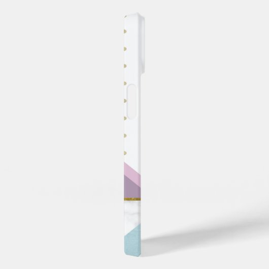 Modern Trendy Flamingo Pink Girly Name Case-Mate iPhone Case (Achterkant / Rechts)