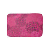 Modern Trendy Floral Pattern Badmat (Voorkant)