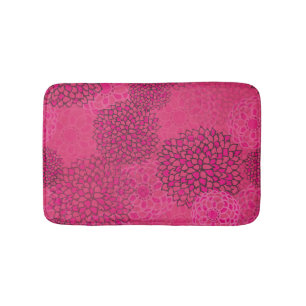 Modern Trendy Floral Pattern Badmat