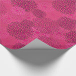 Modern Trendy Floral Pattern Cadeaupapier<br><div class="desc">Een  hedendaags bloemmotief in de kleuren fuschia en roze.</div>