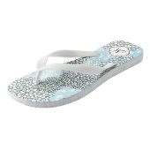 Modern Trendy Floral Pattern Teenslippers (Schuin)