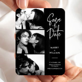 Modern trendy foto booth script opslaan van de dat magneet