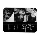 Modern trendy foto booth script opslaan van de dat magneet (Horizontaal)