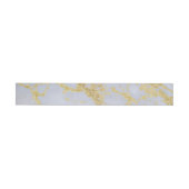 Modern Trendy Goud Glitter Marmer Adreslabel Wikkel (Individueel)
