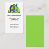 Modern Trendy Home Services Kleurrijk Visitekaartj Visitekaartje (Voorkant / Achterkant)